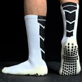 thumbnail image 5 of Outdoor Dispensing Non Slip Breathable Sports Socks Football Socks Medium Tube Cycling Socks WHITE, 5 of 8