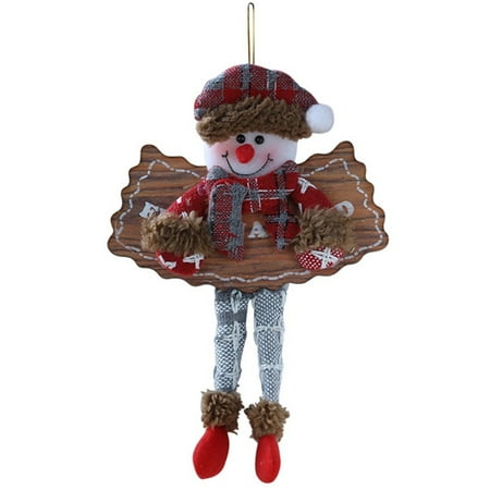 

Christmas Hanging Doll Pendant Lightweight Portable Pendant for Christmas Party Room Decoration Bear Style