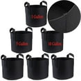 thumbnail image 1 of 3/ 5 /10gallon Non-woven Growth Bag, Inflatable Fabric Flowerpot, Durable Handle, with 12 Plant Labels., 1 of 7