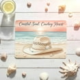 thumbnail image 3 of Coastal Cowgirl Metal Tin Sign, Vintage Western Beach Aesthetic Wall Decor, Cute Room Decor for Bedroom, Dorm & Bathroom - High-Quality SPTE Metal, 3 of 6