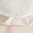 thumbnail image 7 of CAICJ98 Newborn Baby Girl Clothes Summer Outfits Short Sleeve Ruffle Romper Top Infant Skirt Set Little Girl Overall Dress (Watermelon Red,6-9 Months), 7 of 7