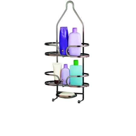 Shower Shell - Dream Bath Extra Deep 3 Shelf Bathroom Shower Caddy with Copper