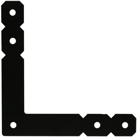 Simpson Strong-Tie 2 in. x 12 in. x 12 in. Steel 12 Gauge L Strap Tie Pack of 5