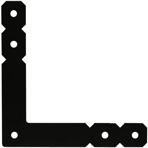 Simpson Strong-Tie 2 in. x 12 in. x 12 in. Steel 12 Gauge L Strap Tie Pack of 5