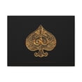 thumbnail image 1 of 3D Gold Spades Playing Card Canvas Wall Art for Home Decor Ready-to-Hang, 1 of 6