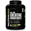 NutraBio 100% Pure Creatine Monohydrate Powder - 2500 Grams - HPLC Tested, Micronized, Unflavored, No Additives