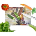 thumbnail image 2 of Caroline's Treasures Red Sails Sailboat Glass Cutting Board Large, 2 of 2