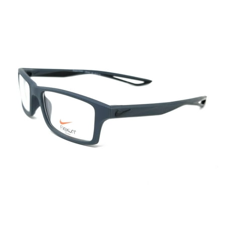 NIKE Eyeglasses 4281 024 Dark Magnet Grey-Black Rectangle Men's 52x16x140