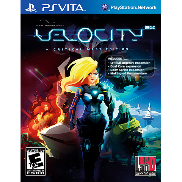 Velocity 2x Critical Mass Edition Atlus Playstation Vita