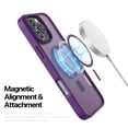 thumbnail image 5 of Njjex Magnetic Case for Phone 16 Case 6.1",Cute Luxruy Clear Slim Case, Rugged Shockproof Protective Transparent Cell Phone Cover,Purple, 5 of 6