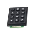 thumbnail image 2 of DYNWAVECA Matrix Keypad Keyboard Modules, MCU Board Matrix Array Switch, Durable Phone Matrix Keypad ,Matrix Membrane Keypad 12 keys 4x3, 2 of 10