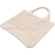 thumbnail image 3 of Crocheted Tote Bag Handbag Shoulder Bag for Women Beige Polyester Lightweight 1Set, 3 of 4