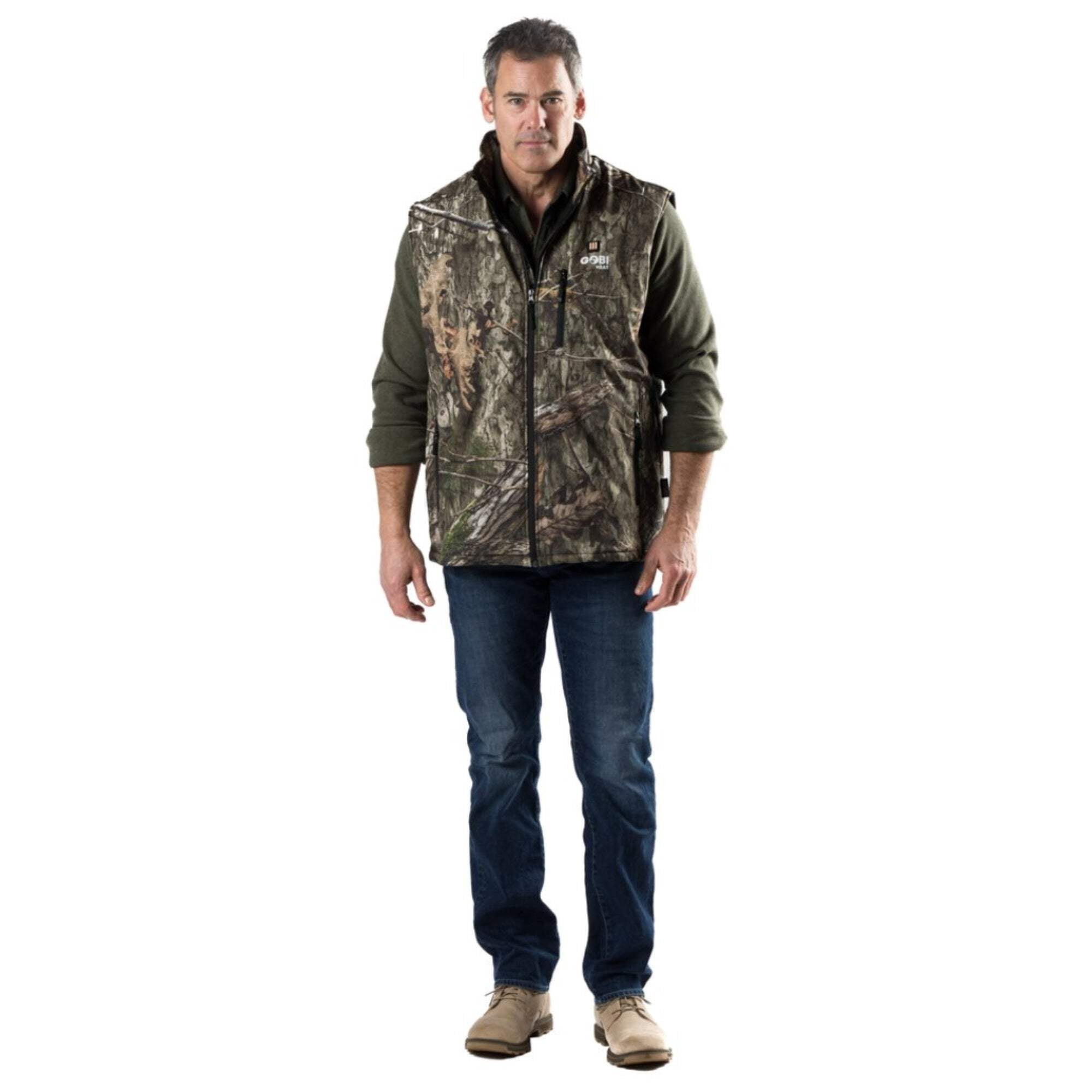 Colorado Men’s Heated Hunting Vest - Available in Mossy Oak® and Real Tree® by Gobi Heat