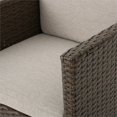 thumbnail image 2 of Noble House Puerta 5 Piece Outdoor Wicker Dining Set in Brown, 2 of 38