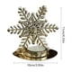 thumbnail image 3 of Candelabro Navideño, Escaparate, Adornos Dorados, Decoración Navideña de Hierro, Bandeja para Velas, 3 of 6