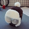 thumbnail image 2 of Trapper Hat Thick Adjustable Ear Flaps Unisex Trooper Cap Winter Hat for Kids, 2 of 10
