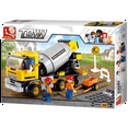 thumbnail image 3 of Construction Cement Mixer Truck Building Brick Kit (296 Pcs), 3 of 3