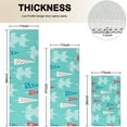thumbnail image 4 of Turquoise Christmas Tree Pattern Kitchen Rugs Sets Of 3,Kitchen Runner Rugs Non Skid Washable,Decorative Kitchen Floor Mats for Kitchen,Sink,Laundry,17"x30"+ 17"x47" + 17"x59", 4 of 6