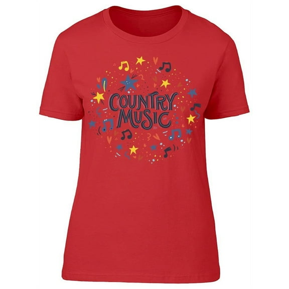 Country Music T-Shirt Women -Image by Shutterstock, Female Large