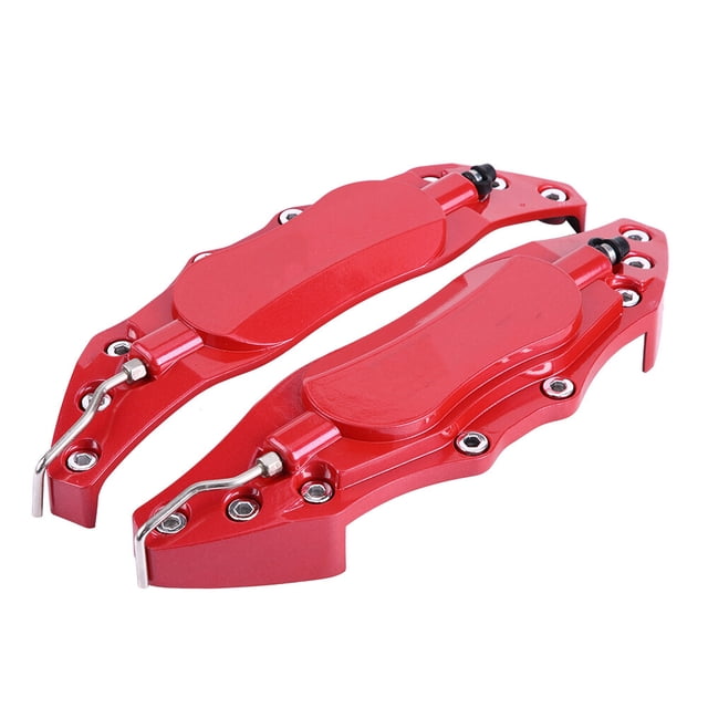 Cubierta protectora de pinza de freno de aluminio para coche, 2 uds., para cubo de rueda, 16-17 pulgadas, mediana Jadeshay A