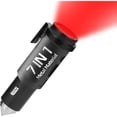 thumbnail image 1 of W829 Window Breaker Seatbelt Cutter, Car Window Breaker Tool, Mini Metal Safe Hammer Car Window Breaker, 7 in 1 Car Emergency Kit Includes 30W USB Car Charger & 3-Colour LED Rechargeable Flashlight, 1 of 1