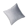 thumbnail image 2 of Cateissary Funda para cojín de asiento, repuesto de Color sólido, suave, decorativa, respetuosa con la piel, reutilizable, funda de almohada Decoración del hogar Gris 45x45cm, 2 of 6