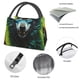 thumbnail image 4 of Fotbe Fluorescent Wolf Bolsa Térmica Portátil con Estampado, Bolsa de Entrega de Alimentos Aislada, Bolsa Reutilizable de Gran Capacidad para Comidas y Supermercado, 4 of 6