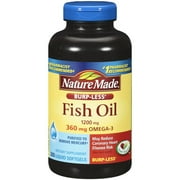 Nature Made Burp-Less Fish Oil Liquid, 200ct