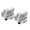 2pcs, variant on WIND LAND W11687171 Replacement Range Knob with Metal Body and Raised Grip