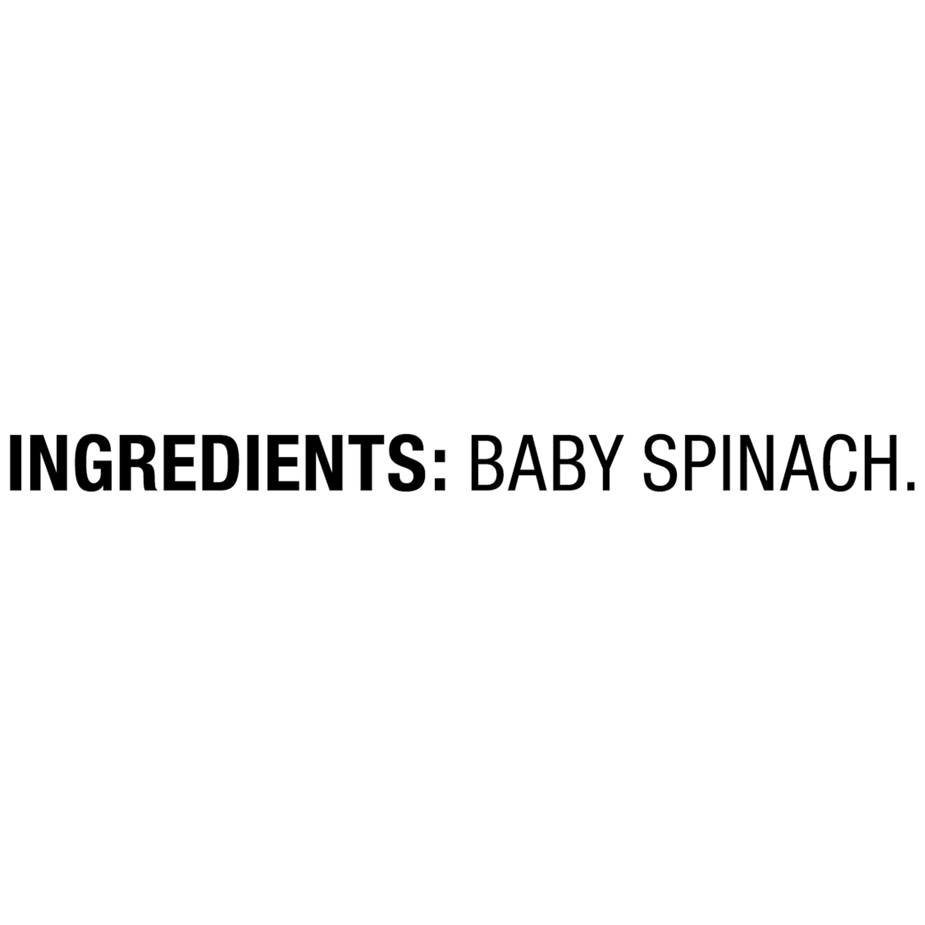 Marketside Fresh Baby Spinach, 6 oz Bag (Fresh)