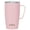 Taffy Pink, variant on MIRA 18oz Coffee Mug with Handle & Lid, Stainless Steel Vacuum Insulated Tumbler, Black