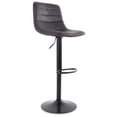 thumbnail image 1 of Silla Alta para Barra de Cocina con Altura Ajustable Banco Desayunador Elegante para Decoración del Hogar Fabricado 100% Poliéster y Tejido Transpirable, 1 of 5