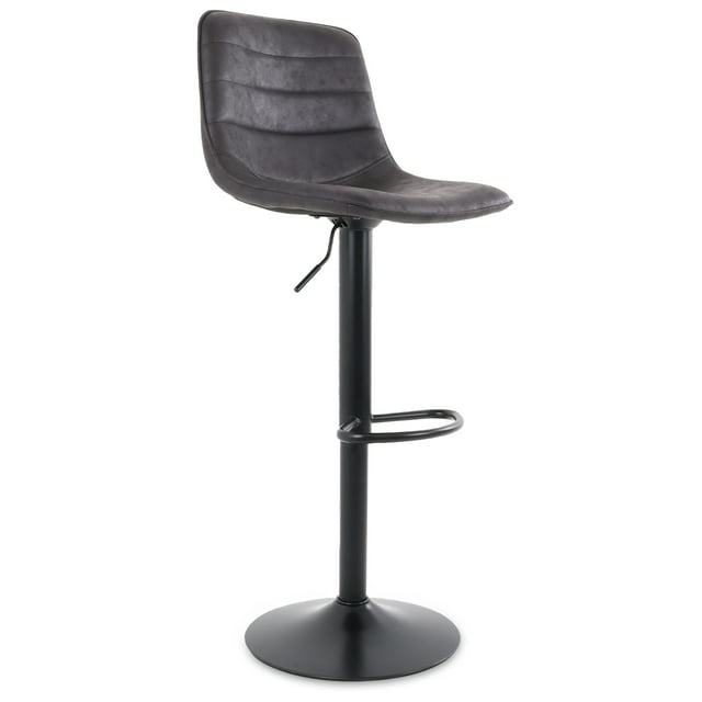 Silla Alta para Barra de Cocina con Altura Ajustable Banco Desayunador Elegante para Decoración del Hogar Fabricado 100% Poliéster y Tejido Transpirable