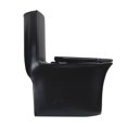 thumbnail image 2 of WinZo WZ5020B Elongated Black One Piece Toilet 3-in Dual Flush  Soft Closing Seat for Modern Bathrooms, Glossy Black, 2 of 5