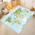 thumbnail image 3 of Dreammotif Map Rug, Animal Pattern Rug, Children Rug,Educational Rugs, Nursery Rugs, World Map With Animals Rug, Kids Room Rug, Nursery Rug, Area Rug, 3 of 8