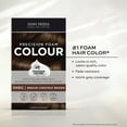 thumbnail image 6 of John Frieda Brown Permanent Precision Hair Dye Color Foam Kit, 5NBG Medium Chestnut Brown , 1 Application, 6 of 10