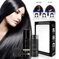 thumbnail image 1 of Hair Dryer Dense Hair Fiber 27.5G Value Set With Styling Water Hair Fiber Powder Creates Visual Thickness Effectively Solves The Problem Of Thinning Hair（Black）, Other for Women, 1 of 8