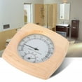 thumbnail image 2 of Wooden Sauna Humidity Thermometer Sauna Temperature Resistant Accessories, 2 of 8