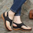 thumbnail image 2 of Bmisegm Hot Sandals Women Teen Slippers for Girls Beach Sandals Girls Sandals Women Sandals Platform Sandals Sandals Women Summer Black 5.5, 2 of 8