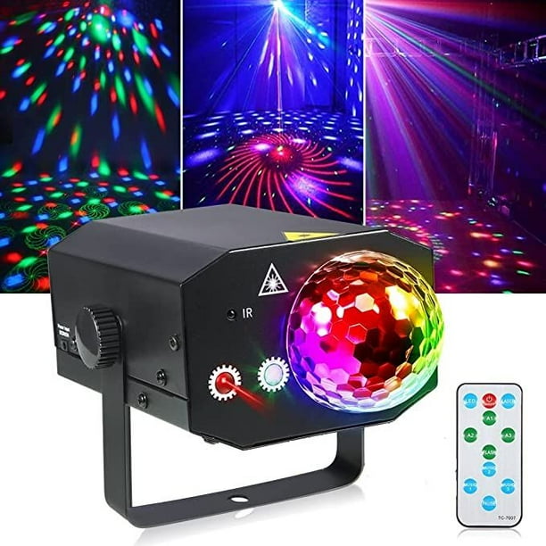 LingStar Party Lights,Disco DJ Lights Rave Stage Lighting Projector