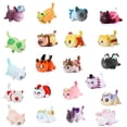 thumbnail image 2 of Cute Cartoon Cat Plushies Stuffed Animal Figure Toys Plush Pillow,Demon, Sandwiches, Chips, Donuts Kawaii Cat Gift for Fans Kids, 2 of 25