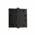 thumbnail image 3 of grandeur 4'' button tip heavy duty hinge with square corners, 3 of 7