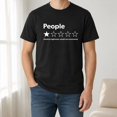 thumbnail image 2 of Funny One Star People Review Graphic T-Shirt, Unisex Short Sleeve Tee, 2 of 9