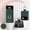 Darkgreen, variant on for Samsung Galaxy Z Flip 3 Phone Case, Protective Cover with Ring, Heavy Duty Shockproof Hard PC Case for Samsung Galaxy Z Flip 3 5G Wireless Charging Ultra-thin, Royalblue