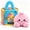 Pink, variant on Mystery Dumpling Plush Blind Box, Surprise Stuffed Dumpling, Novelty Collectible Stuffed Animal Squeezable Stress Relief Plushie for Birthday Holiday Party Favors - Pink