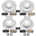 thumbnail image 2 of Power Stop Front and Rear Geomet Coated Brake Rotor and Pad Kit CRK6088 Fits 2013 Hyundai Tucson, 2 of 2