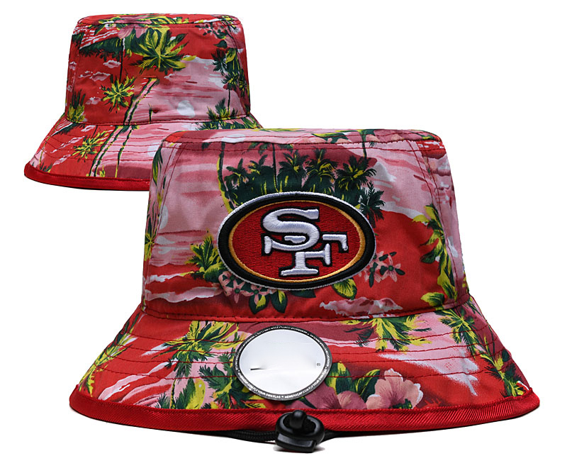 2022 Embroidery for 49ers Bucket Hat 