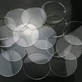 thumbnail image 3 of Transparent acrylic wafer round base acrylic disc plexiglass blank accessories cutting, 3 of 4