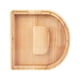 thumbnail image 2 of Caja de dinero personalizada de madera con nombre | Caja de Ahorro Personalizada en Forma de Letra | Madera Natural Artesanal | Exposición de monedas transparente | Regalo decorativo ideal, diseño, 2 of 5
