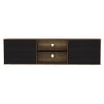 thumbnail image 3 of Mesa Para Tv Clasic Cobre y Wengue Virtual Muebles, 3 of 6